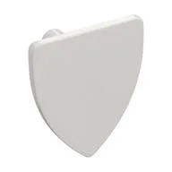 Shield Triangular, White