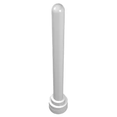 Antenna 1 x 4 with Rounded Top, White