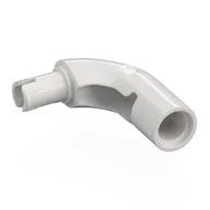 Arm, Bent with Pin, Pin Hole, White