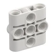 Technic Connector Beam 3 x 3, White