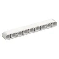 Technic Beam 1 x 9 Thick, White