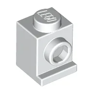 Brick Special 1 x 1 with Headlight, White