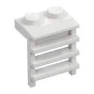 Plate Special 1 x 2 with Ladder, White
