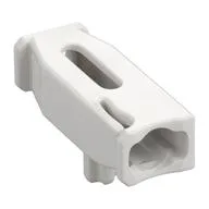 Launcher 4 x 2 x 1 with Bottom Axle, White