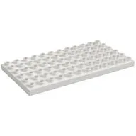 Duplo Plate 6 x 12, White