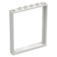 Door Frame 1 x 6 x 6, White