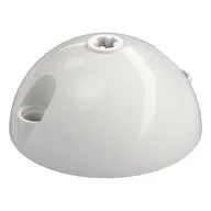 Technic Panel Dome 5 x 5 with Pin Holes, White