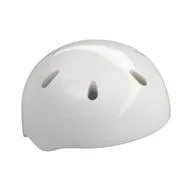 Helmet, Sports, with Vent Holes [Plain], White