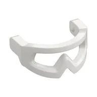 Headwear Accessory Visor Snow Goggles, White