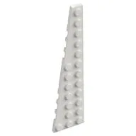 Wedge Plate 12 x 3 Left, White