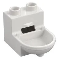 Duplo Toilet (without Rim), White