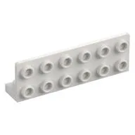 Bracket 1 x 6 - 2 x 6 Inverted, White