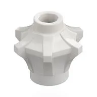 Weapon Mace with Spikes, White