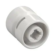 Wheel 11 x 12 with Hole Notched for Wheels Holder Pin, White