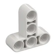 Technic Beam 3 x 3 T-Shape Thick, White