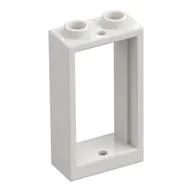 Window 1 x 2 x 3 Flat Front, White