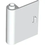 Door 1 x 3 x 3 Left - Open Between Top and Bottom Hinge, White