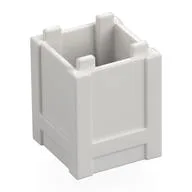 Container Box 2 x 2 x 2 - Top Opening, White