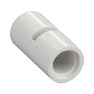 Technic Pin Connector Round [Slotted], White
