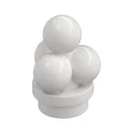 Food Ice Cream Scoops, White