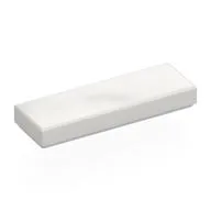 Tile 1 x 3, White