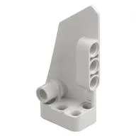 Technic Panel Fairing # 4 Small Smooth Long, Side B, White