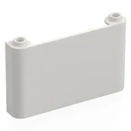 Windscreen 1 x 6 x 3, White