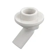 Bar, Angled with 1 x 1 Round Plate / Stud on End, White