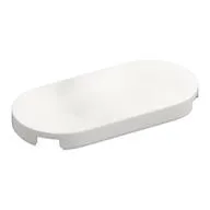 Tile Round 2 x 4, White