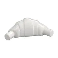 Food Croissant - Flat Ends, White