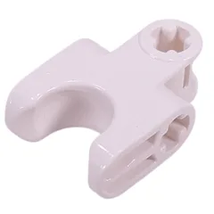 Technic Axle Connector 2 x 3 with Ball Socket, Closed Sides, White