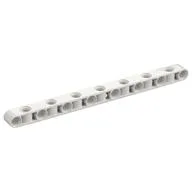 Technic Beam 1 x 15 Thick with Alternating Holes, White