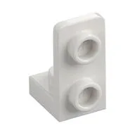 Bracket 1 x 1 - 1 x 2 Inverted, White