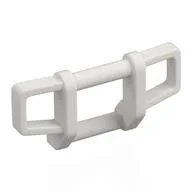 Grille Bar 1 x 4 x 1 2/3 Bull Bar, Squared, White