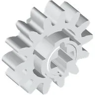 Technic Gear 14 Tooth, White