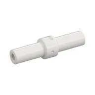 Bar 2L with Stop in Center, White