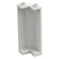 Panel 2 x 2 x 5 Corner, White