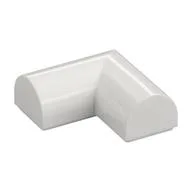 Brick Curved 2 x 2 x 2/3 Double, Corner, No Studs, White