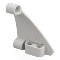 Technic Panel Triangle 5 x 4 Right, White