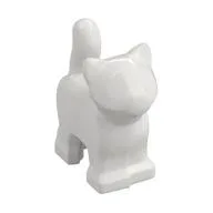 Animal, Cat, Kitten, Short Tail [Plain], White