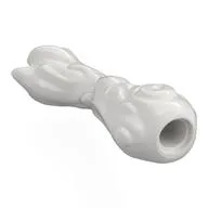 Smoke Effect with Bar, Pin Hole with Trans-Clear Pattern, White