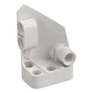 Technic Panel Fairing #1 Small Smooth Short, Side A, White