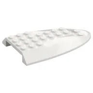 Aircraft Fuselage Curved Aft Section 6 x 10 Top, White