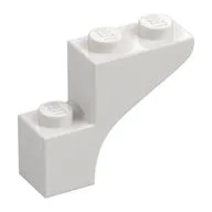 Brick Arch 1 x 3 x 2, White