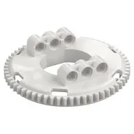 Technic Turntable Large Type 4 Top, 60 Tooth, White