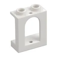 Window 1 x 2 x 2 Castle, White
