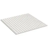 Plate 16 x 16, White