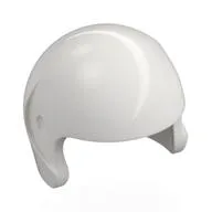 Helmet, Sports [Plain], White