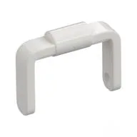 Bucket 1 x 1 x 1 Handle, White