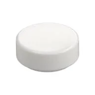 Tile Round 1 x 1, White